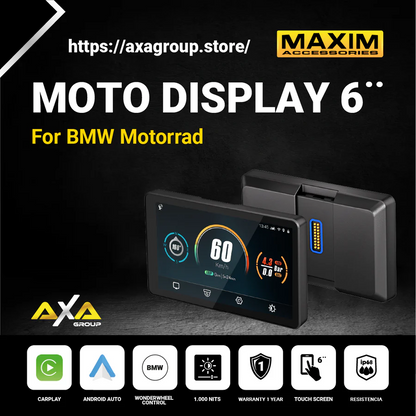 Pantalla Carplay Maxim 6" OEM BMW