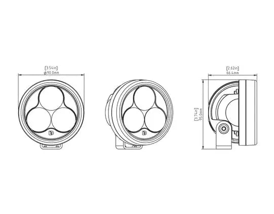 D3 Spot Led: Luz con tecnología DataDim™ unidad