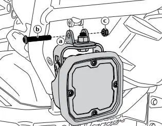 Soporte de luces - Adaptador BMW OEM