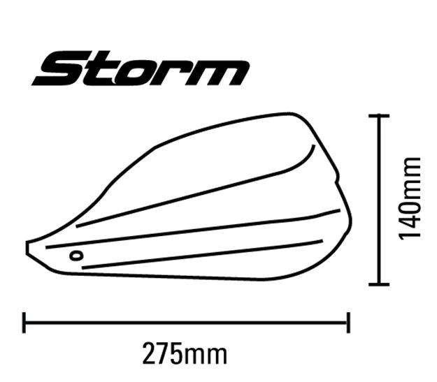 Protector plástico Storm (solo) STM-003