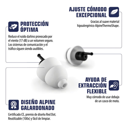 Moto Safe Pro earplugs