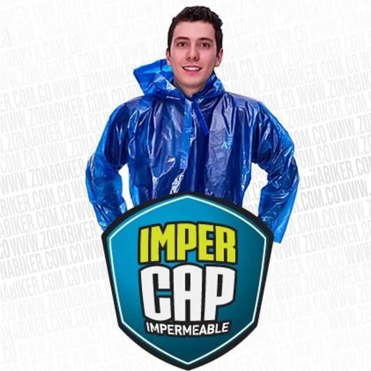 Impermeable impercap talla L plastico